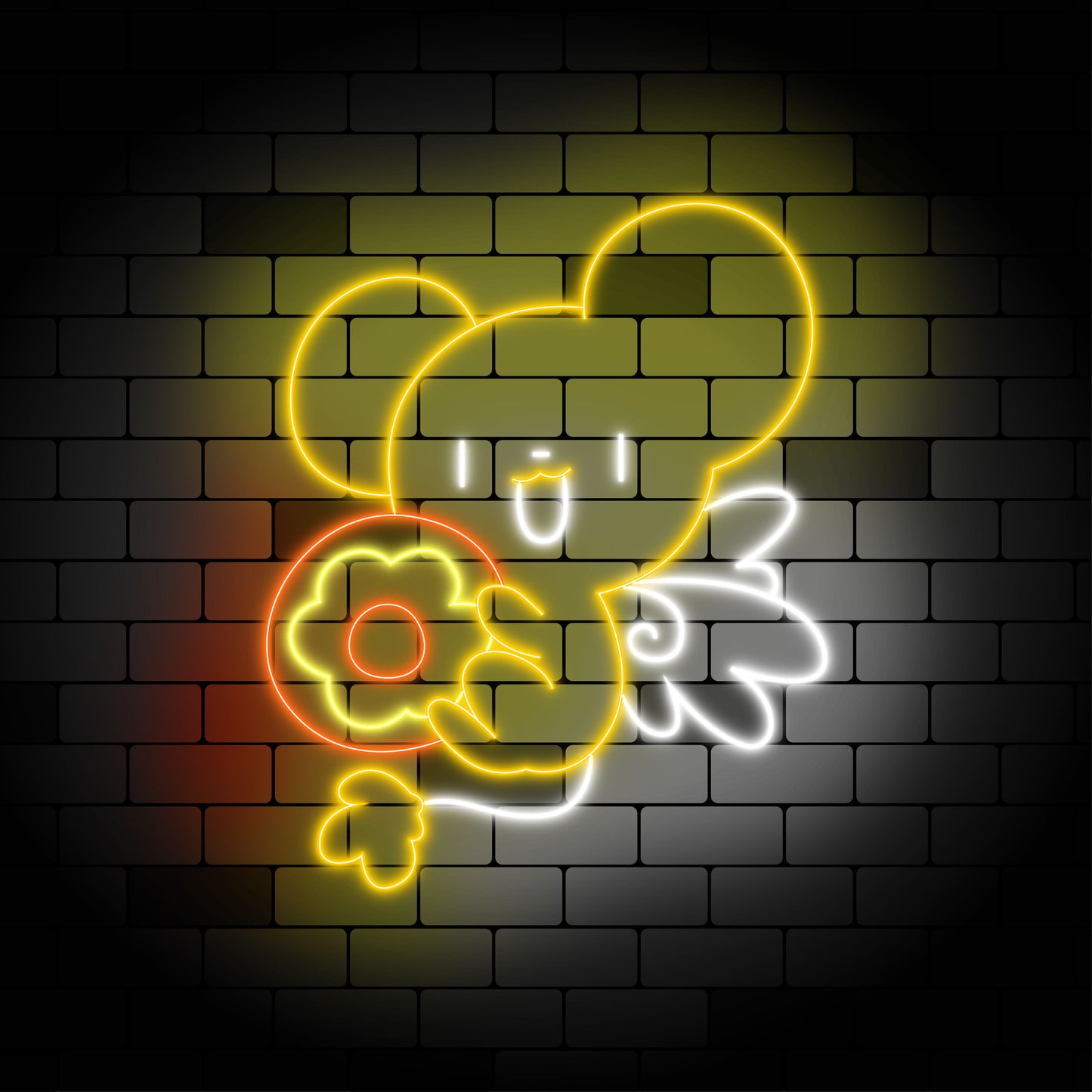 Keroberos Custom Neon Light - Cardcaptor Sakura Inspired Decor