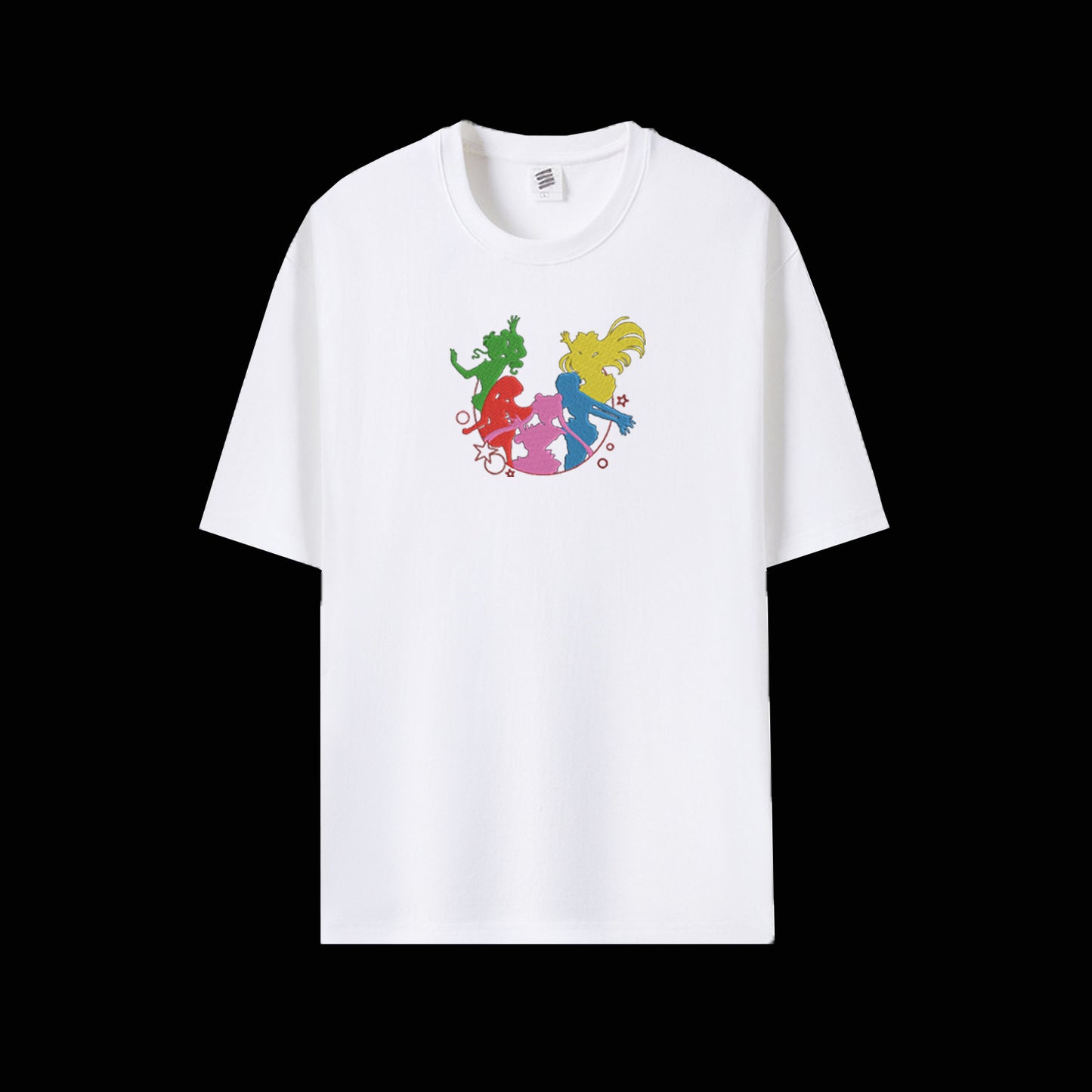 Sailor Moon Custom Embroidered T-Shirt