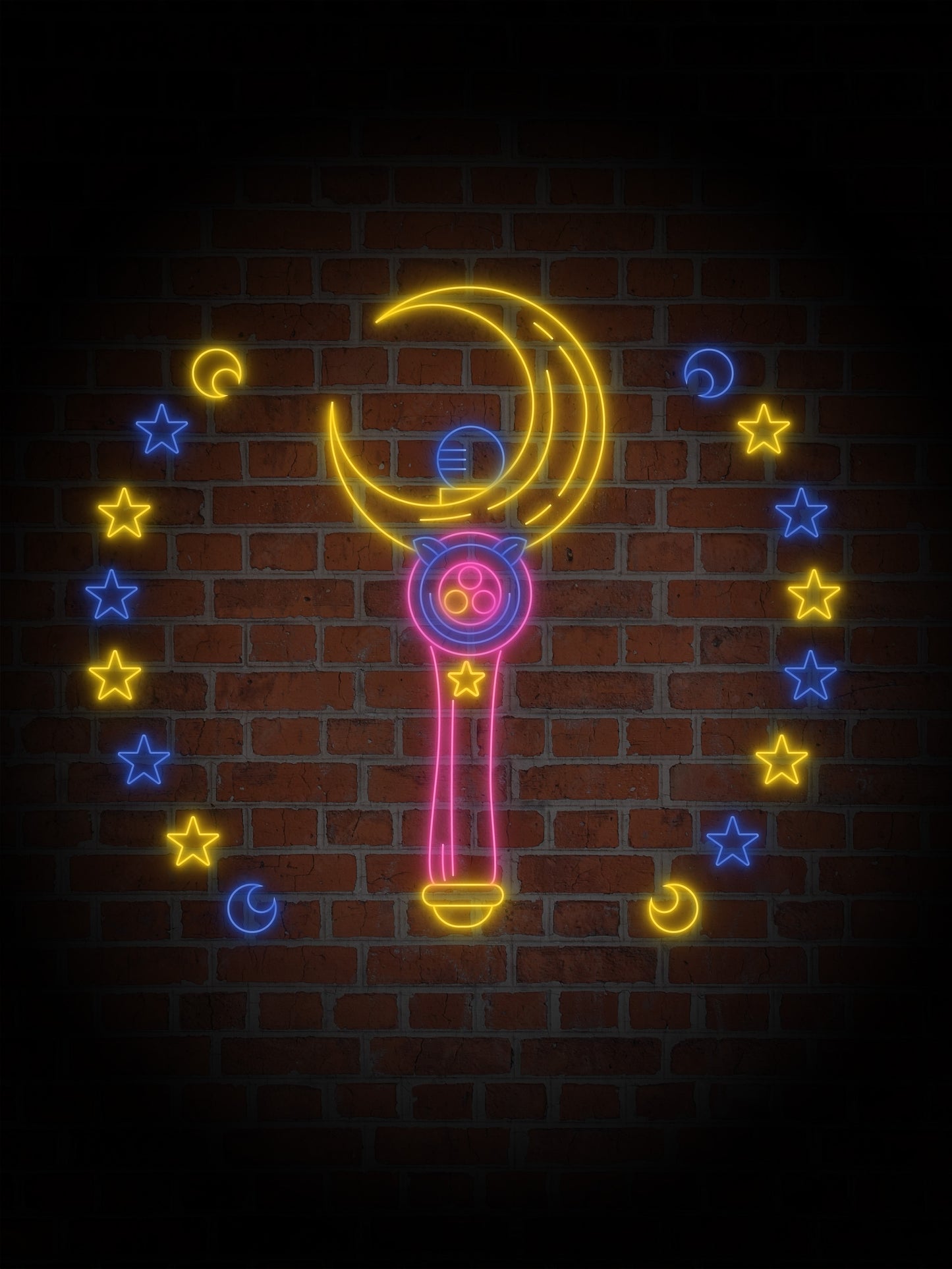 Sailormoon Transformer Neon Sign