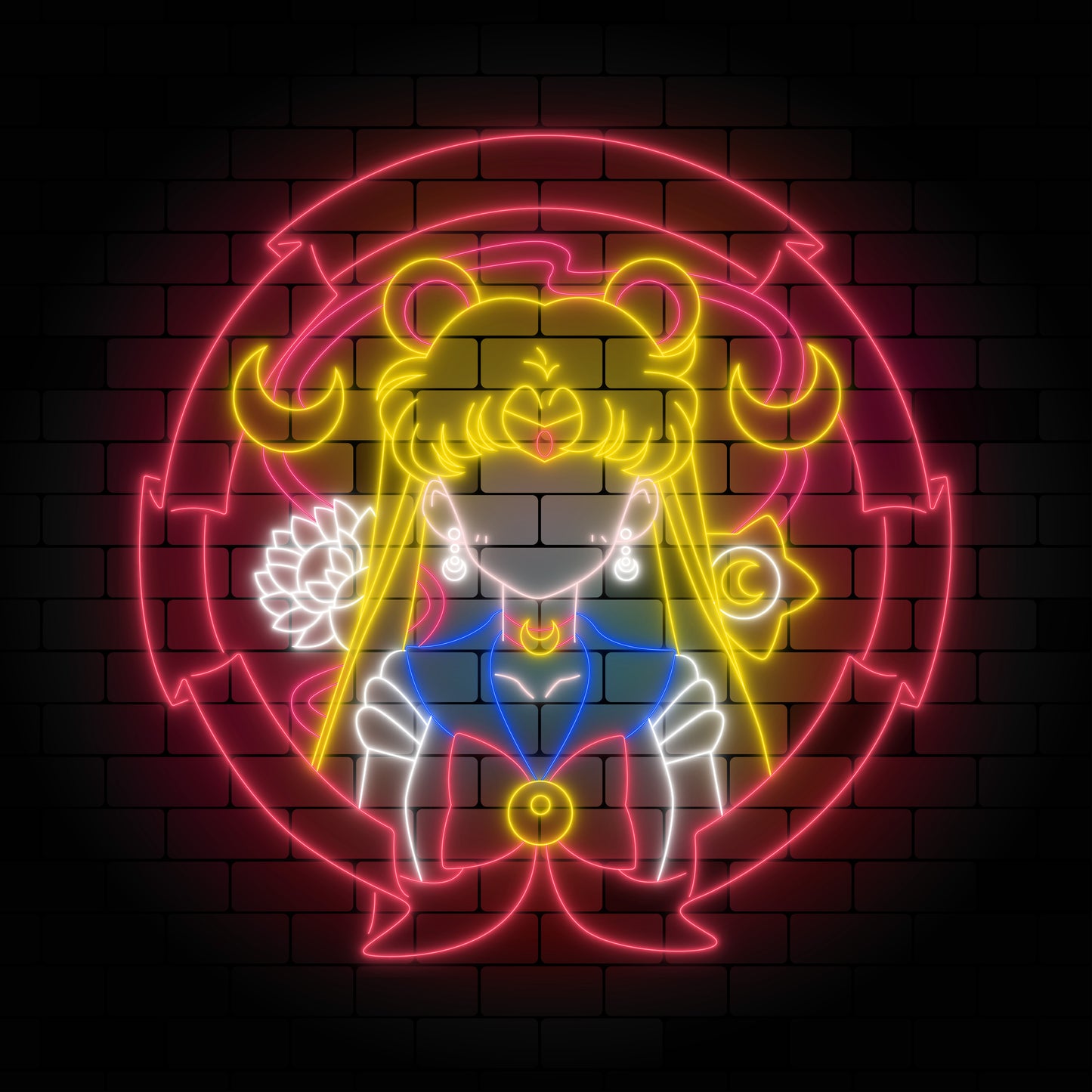 Sailor Moon neon sign