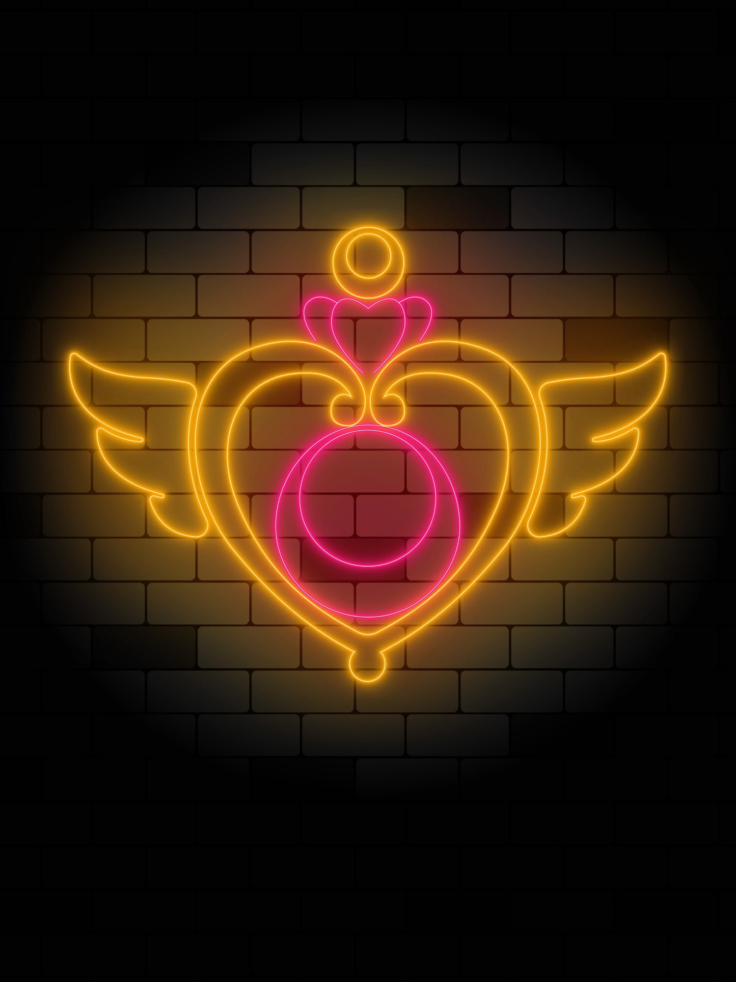 Sailor Moon transformation brooch