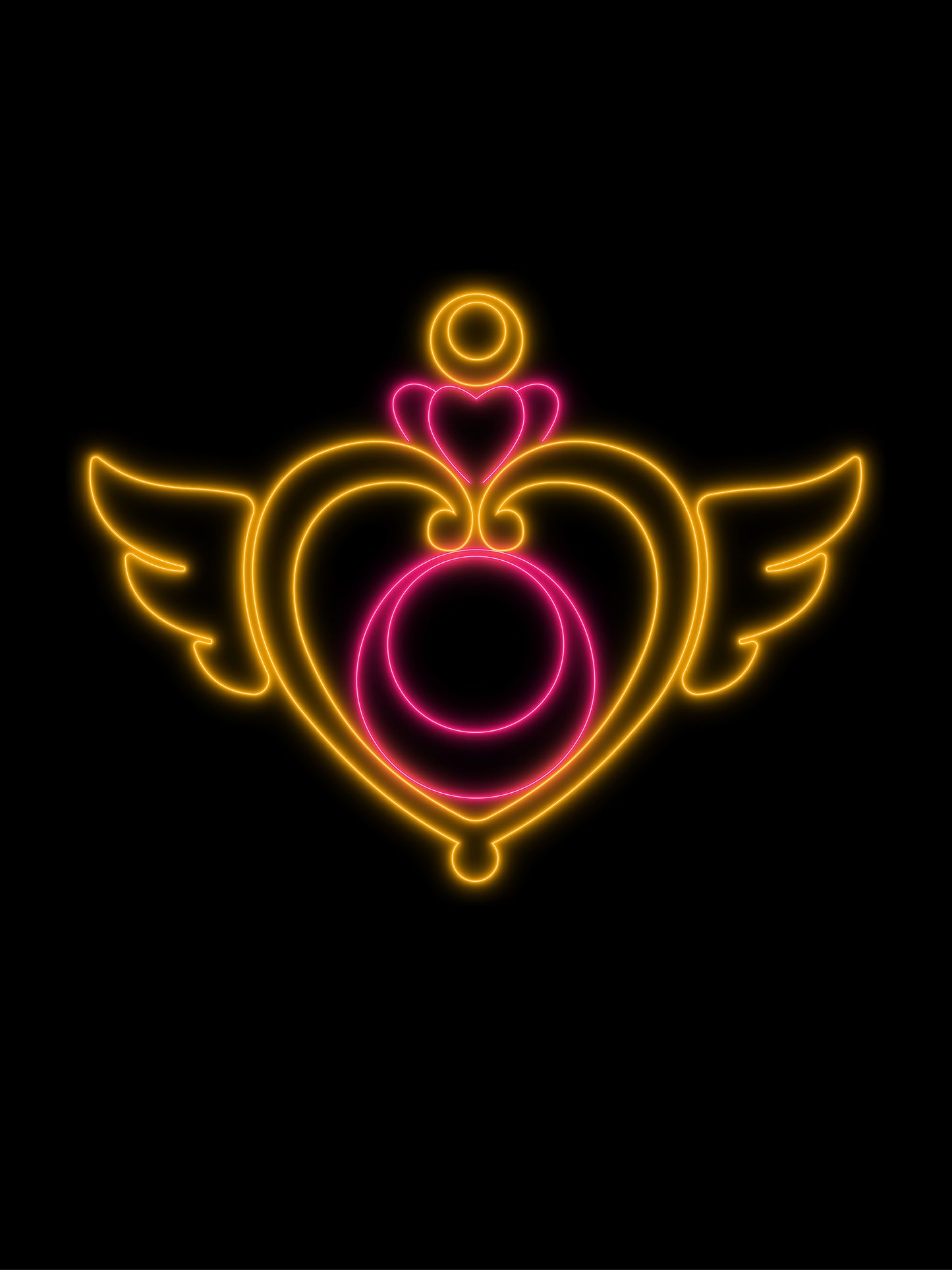 Sailor Moon transformation brooch