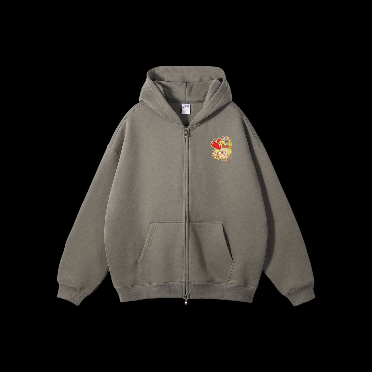Sailor Venus Heart Zip-Up Hoodie