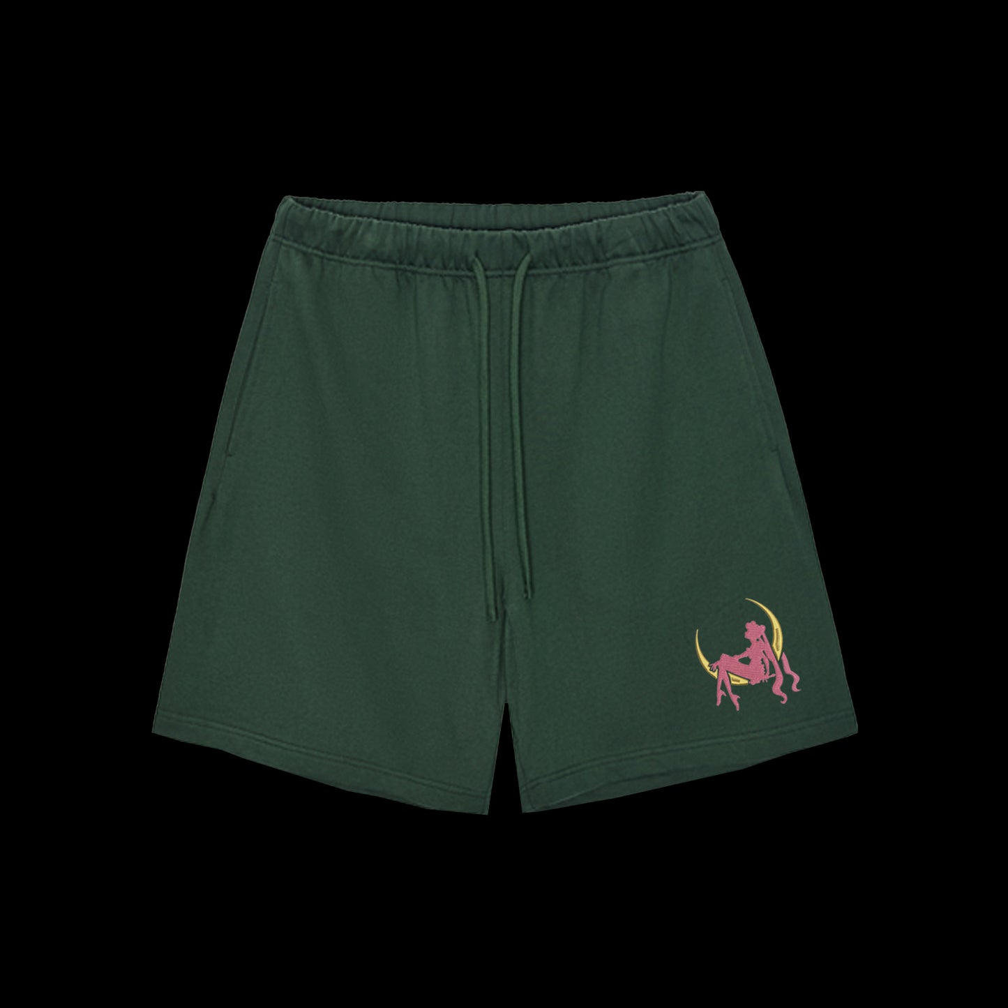 Sailor Moon Emblem Embroidered Shorts