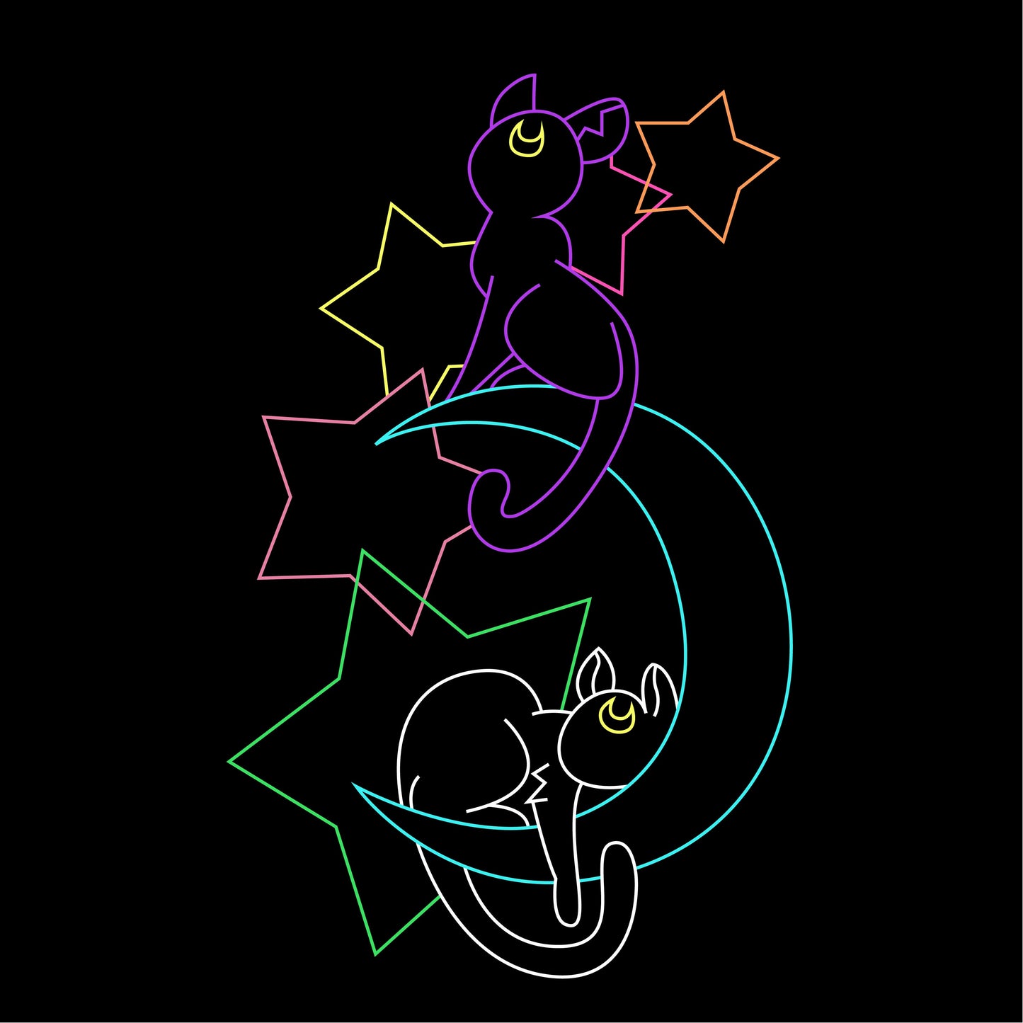 Sailor Moon Cats Luna & Artemis