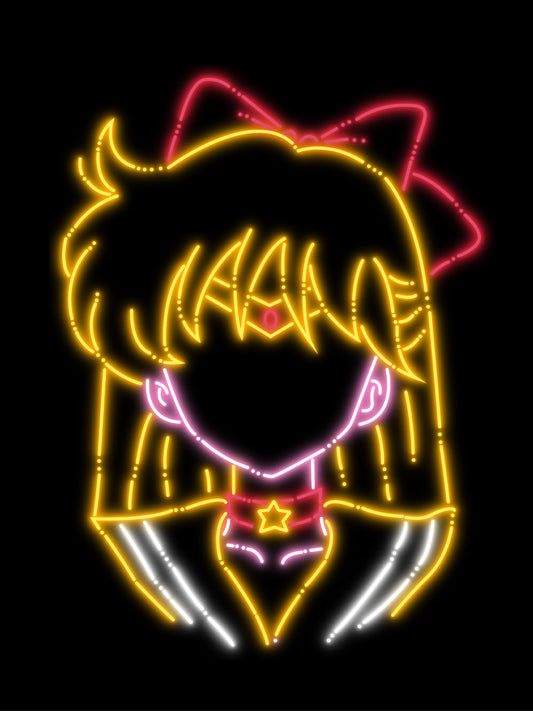 Sailor Venus Neon Art