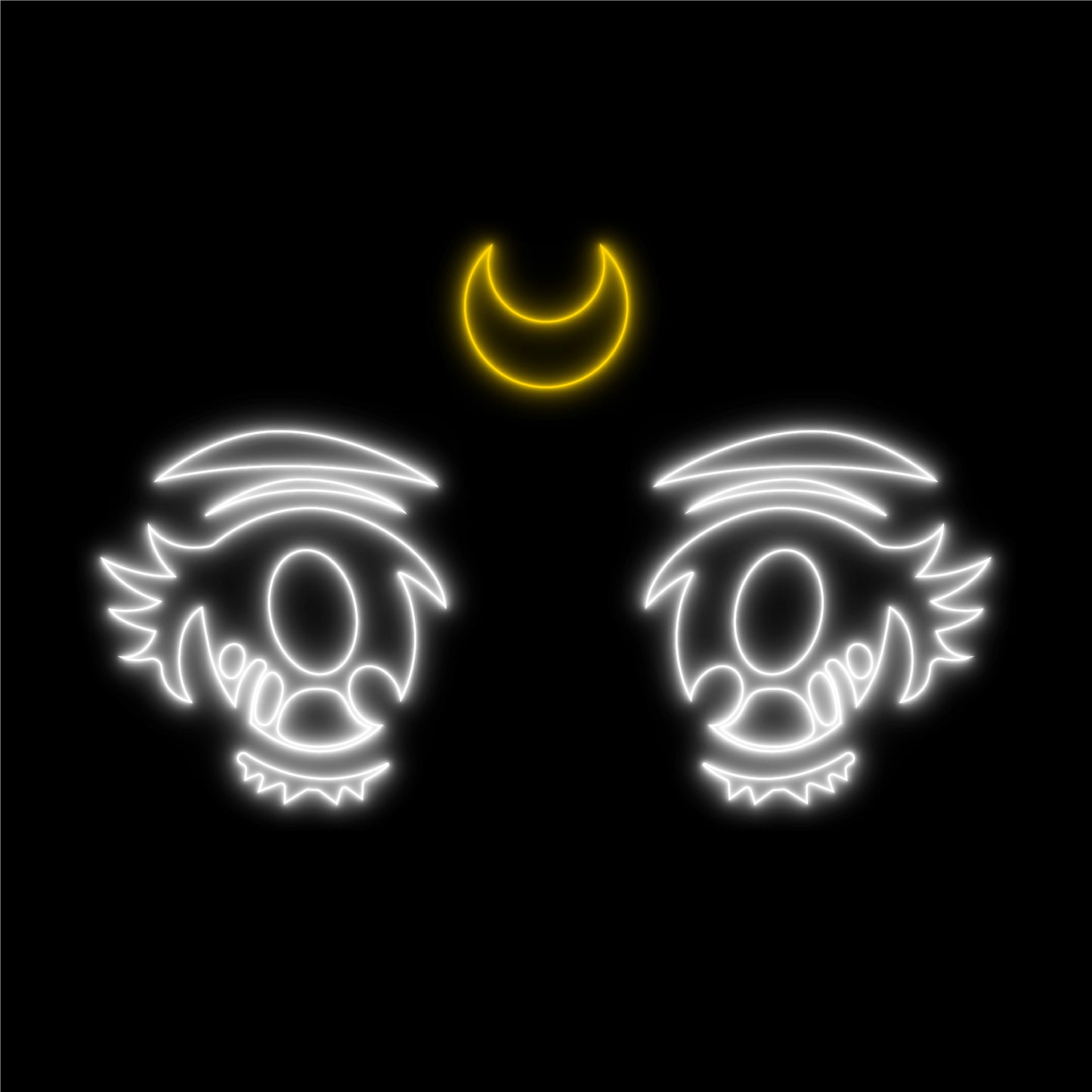 Sailor Moon Charming Eye Neon Light - Custom Anime Decor from Stellar Senshi