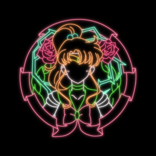 Sailor Jupiter Wreath Neon Sign