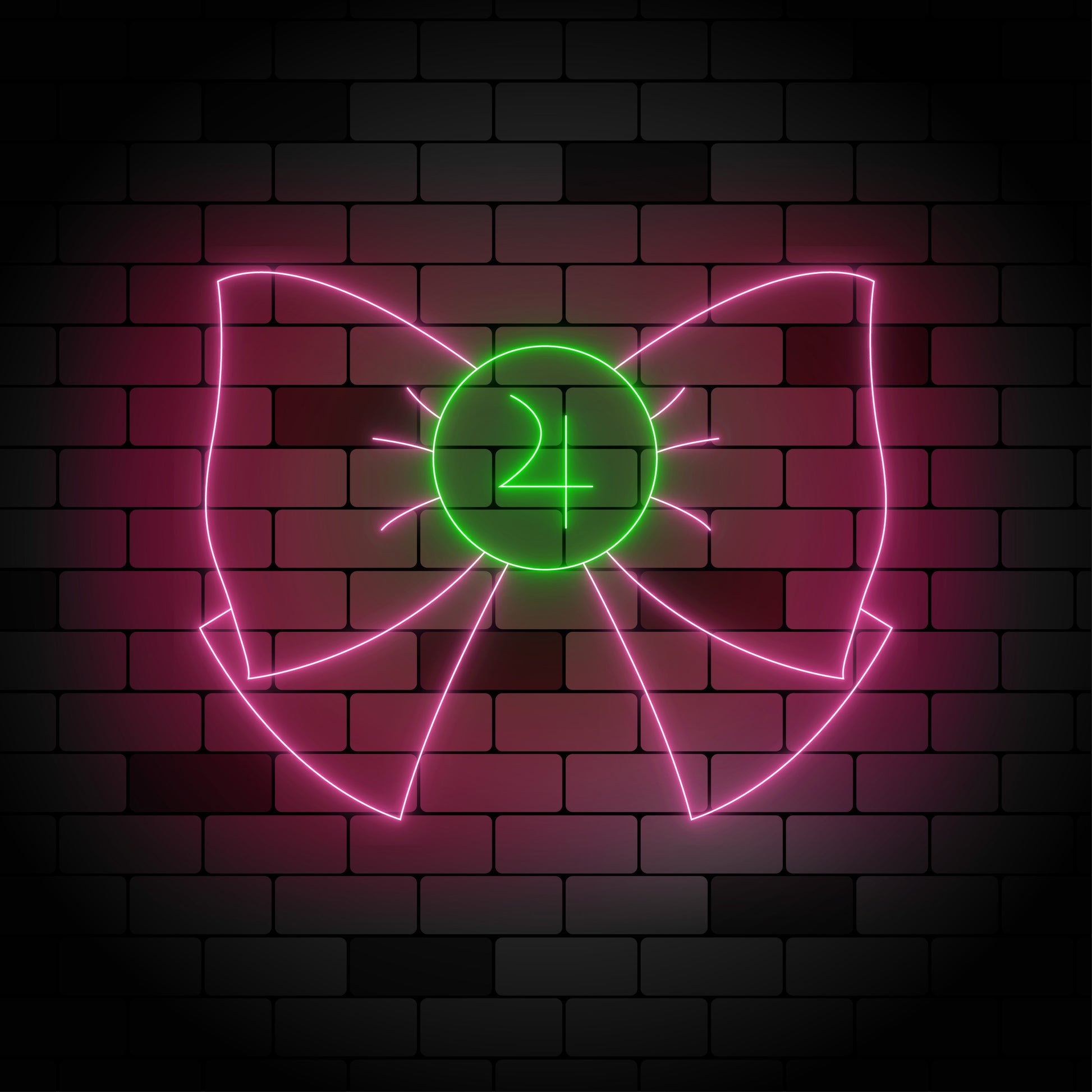 Sailor Jupiter Bow Pink Choker Neon Light - Custom Anime Decor