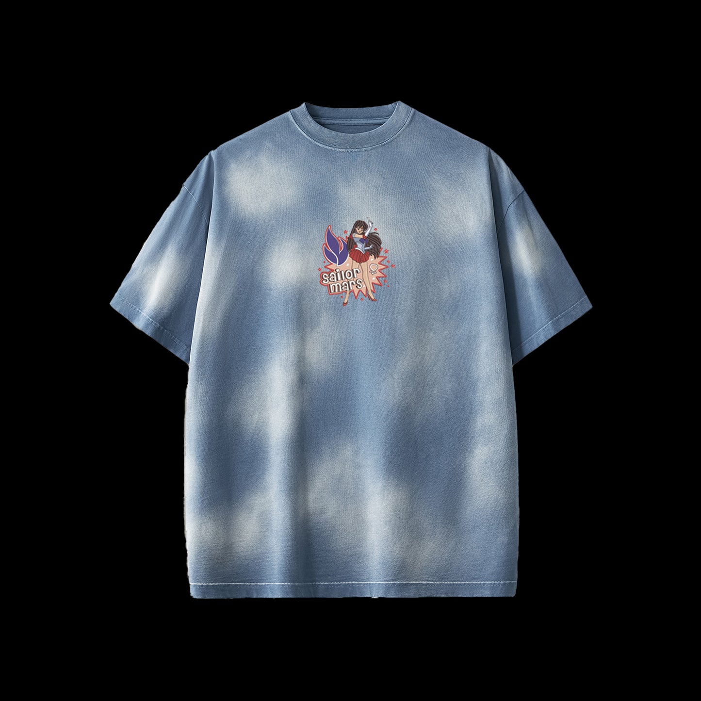 Custom Embroidered Sailor Guardians Tie-Dye T-Shirts