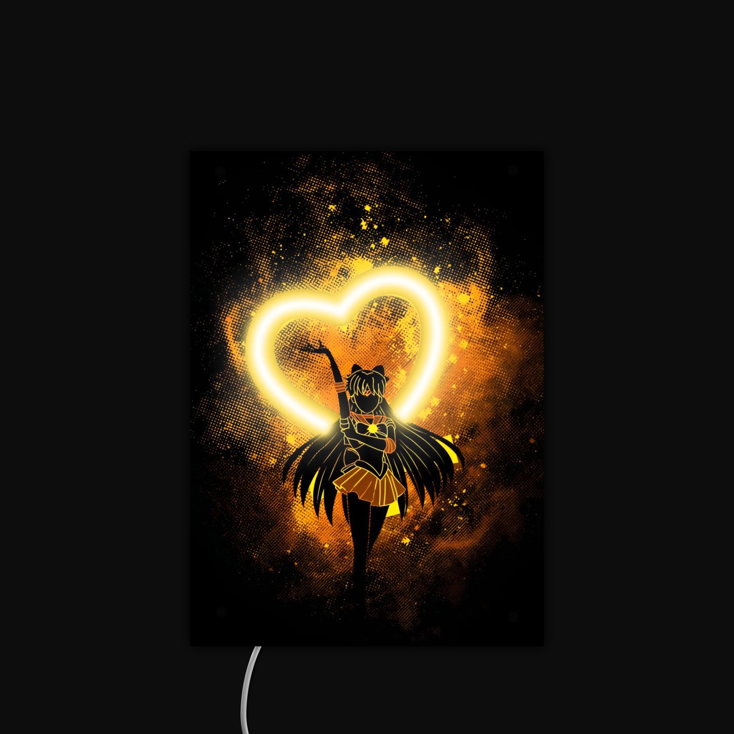 Sailor Venus Custom Neon Wall Decoration Poster Wall Sconce