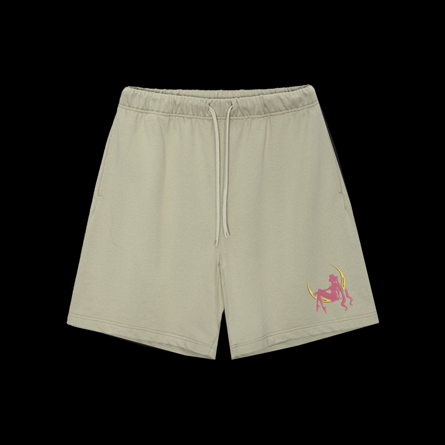 Sailor Moon Emblem Embroidered Shorts