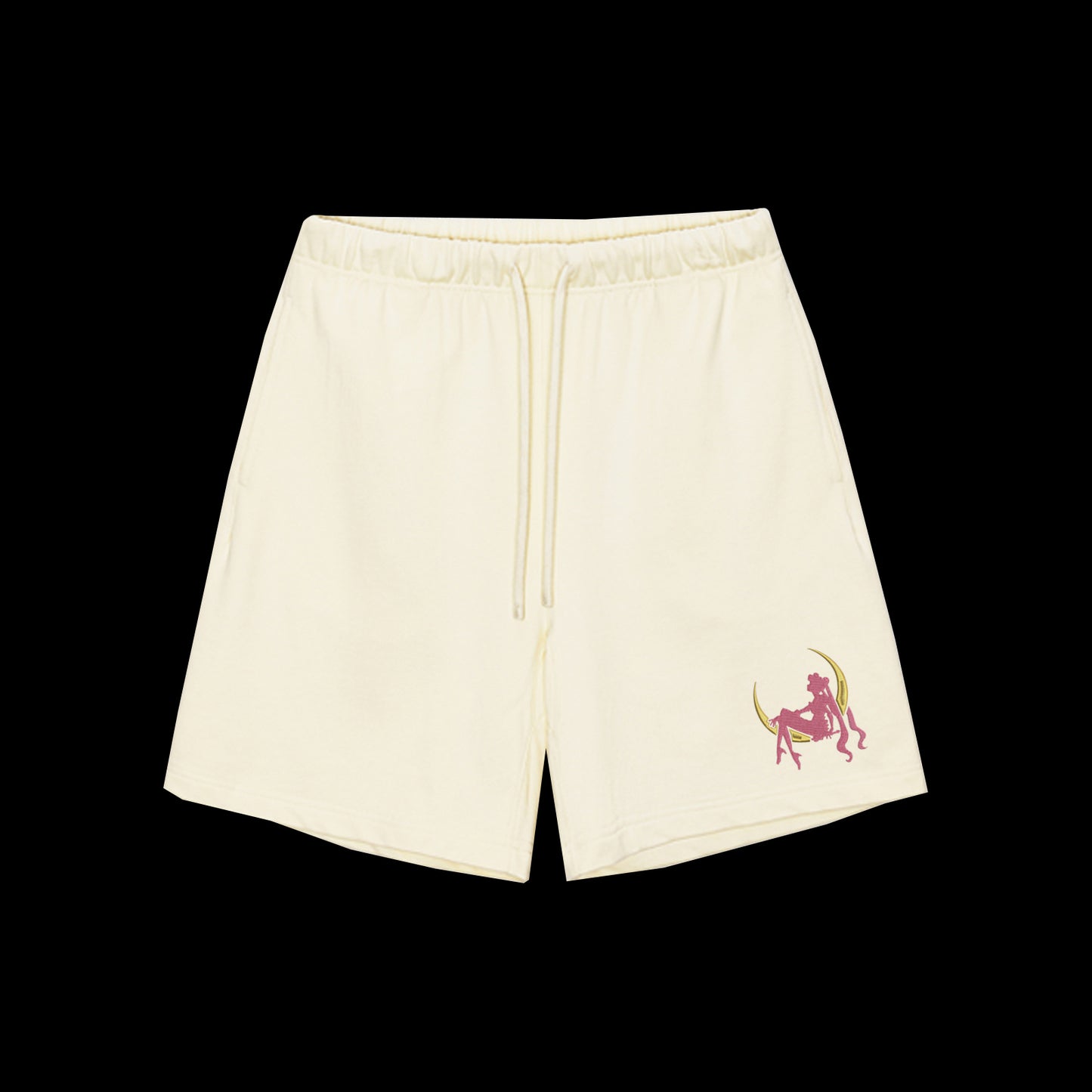 Sailor Moon Emblem Embroidered Shorts