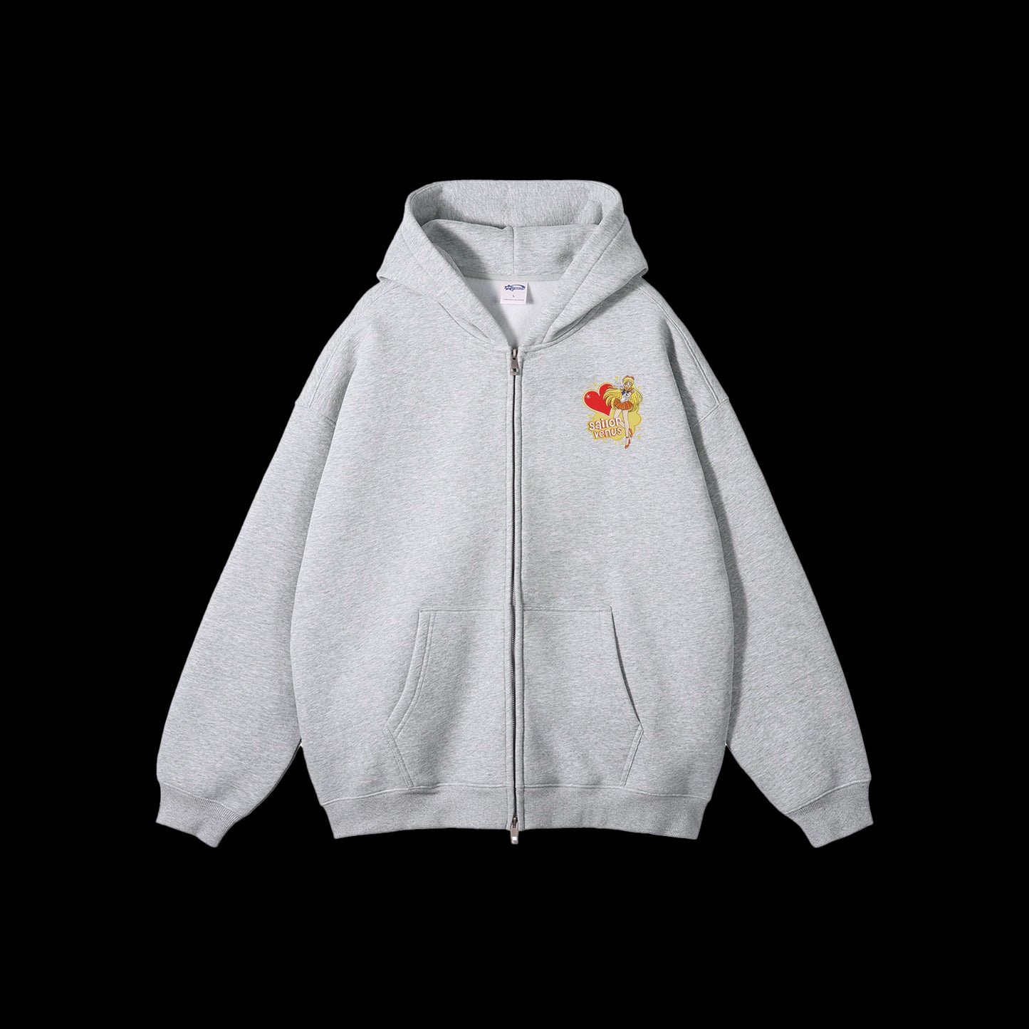 Sailor Venus Heart Zip-Up Hoodie